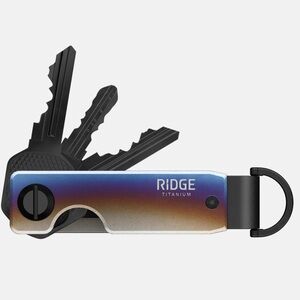 Ridge Keycase Burnt Titanium NEW